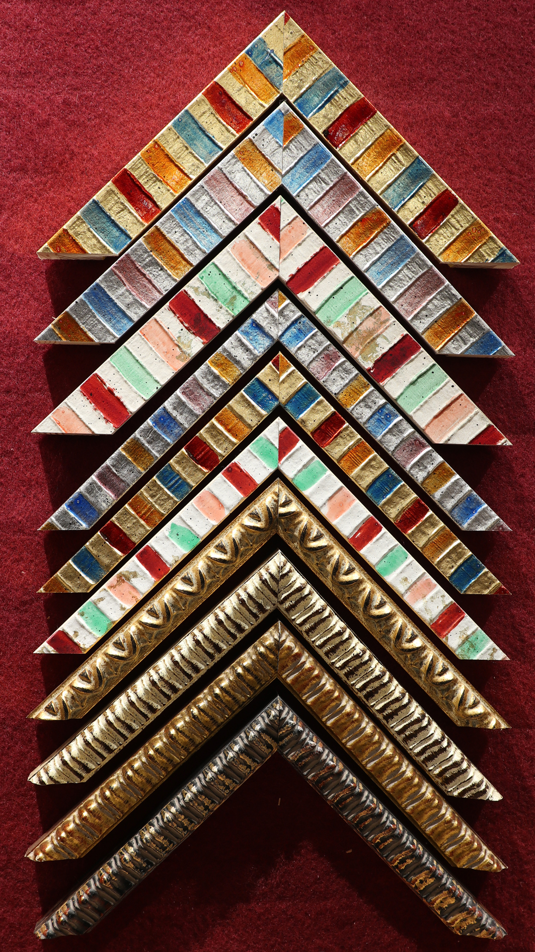 Cornici Foglia Oro Moderne (1)